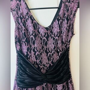 💜VINTAGE GORG PURPLE DRESS💜